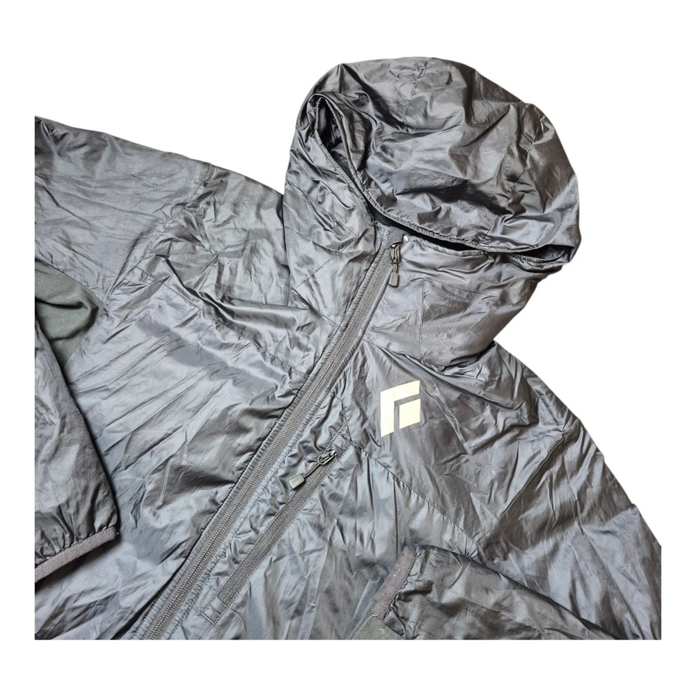 Black Diamond Men's S PrimaLoft Hybrid Hooded Jacket Black Climbing Hiking Ski